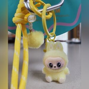 Lulla Collection Lafufu Bag Charm 3-in-1 Combo -YELLOW **NEW